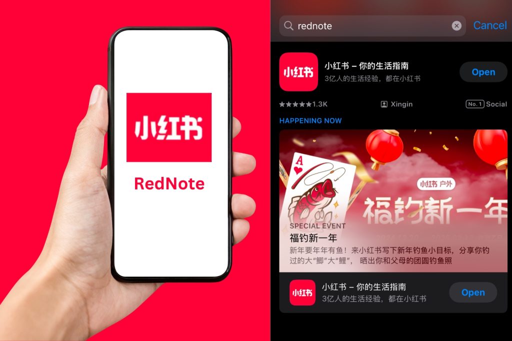 RedNote is a Chinese social media app that has been gaining in popularity in the US and the West in the light of the expected ban on TikTok in the USA.